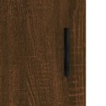 vidaXL Komoda, hnedý dub 100x36x60 cm, kompozitné drevo – Obrázok 10