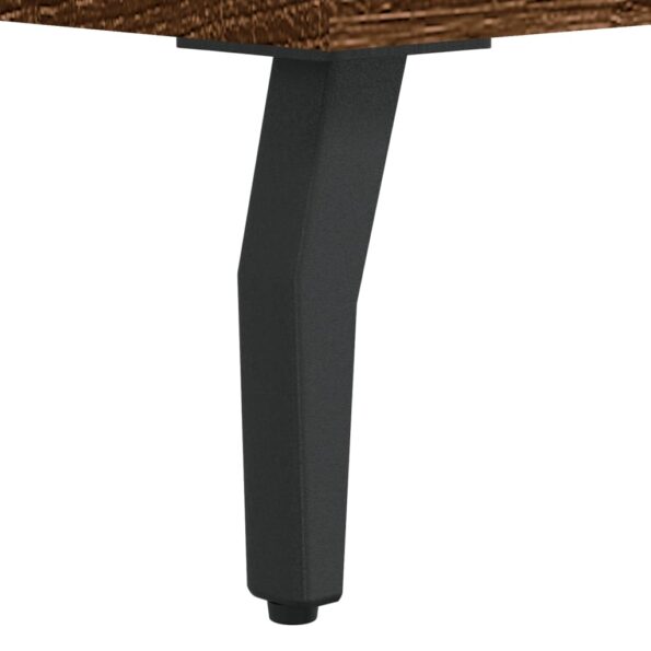 vidaXL Komoda, hnedý dub 100x36x60 cm, kompozitné drevo – Obrázok 11
