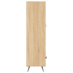 vidaXL Vysoká skrinka dub sonoma 69,5x31x115 cm kompozitné drevo – Obrázok 7
