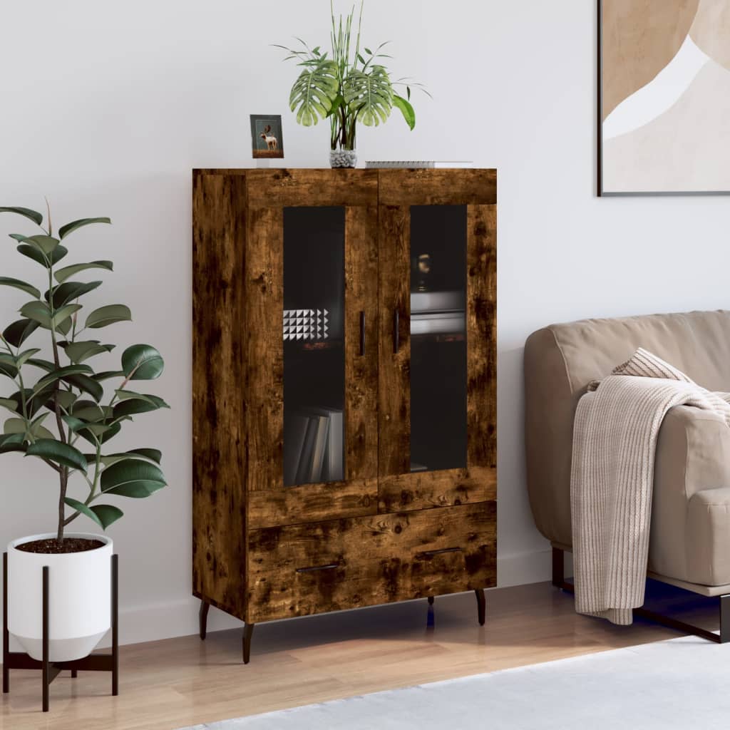 VXL8720845425982_m_en_hd_1.jpg vidaXL Vysoká skrinka dymový dub 69,5x31x115 cm kompozitné drevo – Obrázok 1