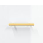 vidaXL Botník lesklý biely 30x35x105 cm spracované drevo – Obrázok 9