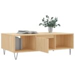 vidaXL Konferenčný stolík dub sonoma 104x60x35 cm kompozitné drevo – Obrázok 4