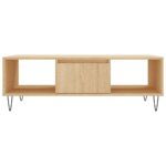 vidaXL Konferenčný stolík dub sonoma 104x60x35 cm kompozitné drevo – Obrázok 5