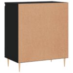 vidaXL Komoda čierna 60x35x70 cm spracované drevo – Obrázok 8