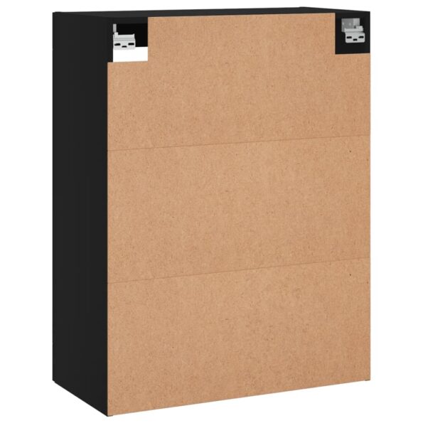 vidaXL Nástenná skrinka čierna 69,5x34x90 cm – Obrázok 9