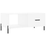 vidaXL Konferenčný stolík biely 90x50x40 cm kompozitné drevo – Obrázok 2