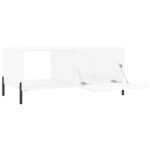 vidaXL Konferenčný stolík biely 90x50x40 cm kompozitné drevo – Obrázok 6
