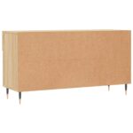 vidaXL Lavička na topánky, dub sonoma 102x35x55 cm, kompozitné drevo – Obrázok 8