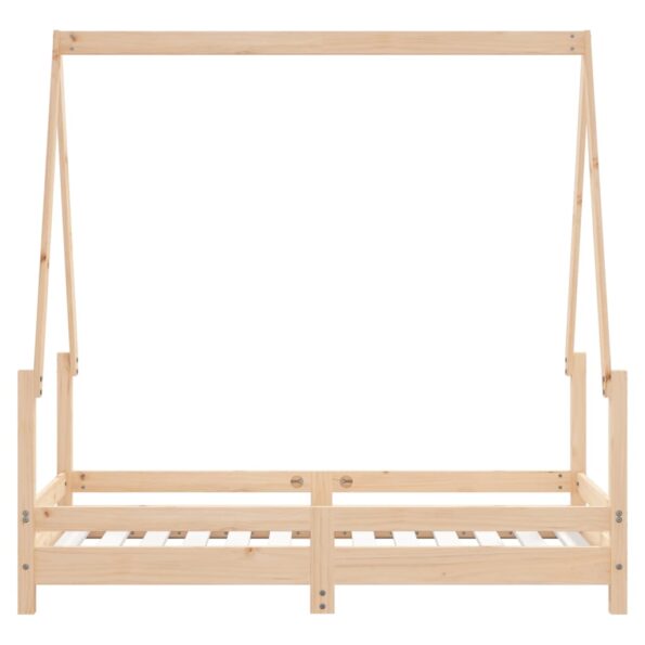 vidaXL Rám detskej postele 70x140 cm masívna borovica – Obrázok 5