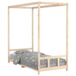 vidaXL Rám detskej postele 90x200 cm masívna borovica – Obrázok 2