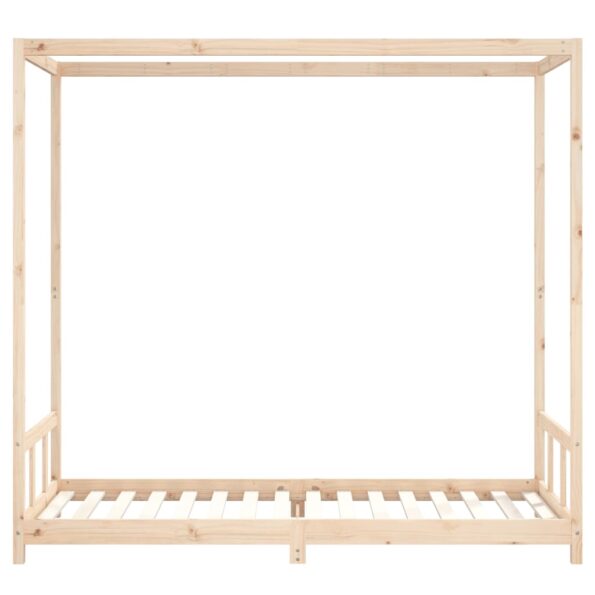 vidaXL Rám detskej postele 90x200 cm masívna borovica – Obrázok 4