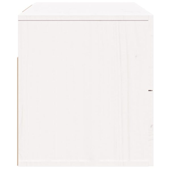 vidaXL Nástenný nočný stolík biely 50x36x40 cm – Obrázok 7