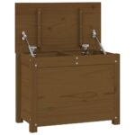 vidaXL Úložný box medovo-hnedý 60x32x45,5 cm masívna borovica – Obrázok 2