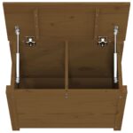 vidaXL Úložný box medovo-hnedý 60x32x45,5 cm masívna borovica – Obrázok 8