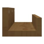 vidaXL Nástenné skrinky 2 ks medovohnedé 50x12x9 cm masívna borovica – Obrázok 5