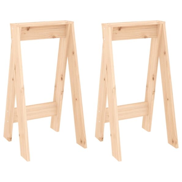 VidaXL Sedadlá 2 ks 40x40x75 cm borovicový masív – Obrázok 2
