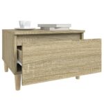 vidaXL Bočné stolíky 2 ks dub sonoma 50x46x35 spracované drevo – Obrázok 6