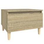 vidaXL Bočné stolíky 2 ks dub sonoma 50x46x35 spracované drevo – Obrázok 7