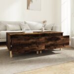 vidaXL Bočné stolíky 2 ks dymový dub 50x46x35 spracované drevo – Obrázok 3