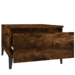 vidaXL Bočný stolík dymový dub 50x46x35 cm spracované drevo – Obrázok 7