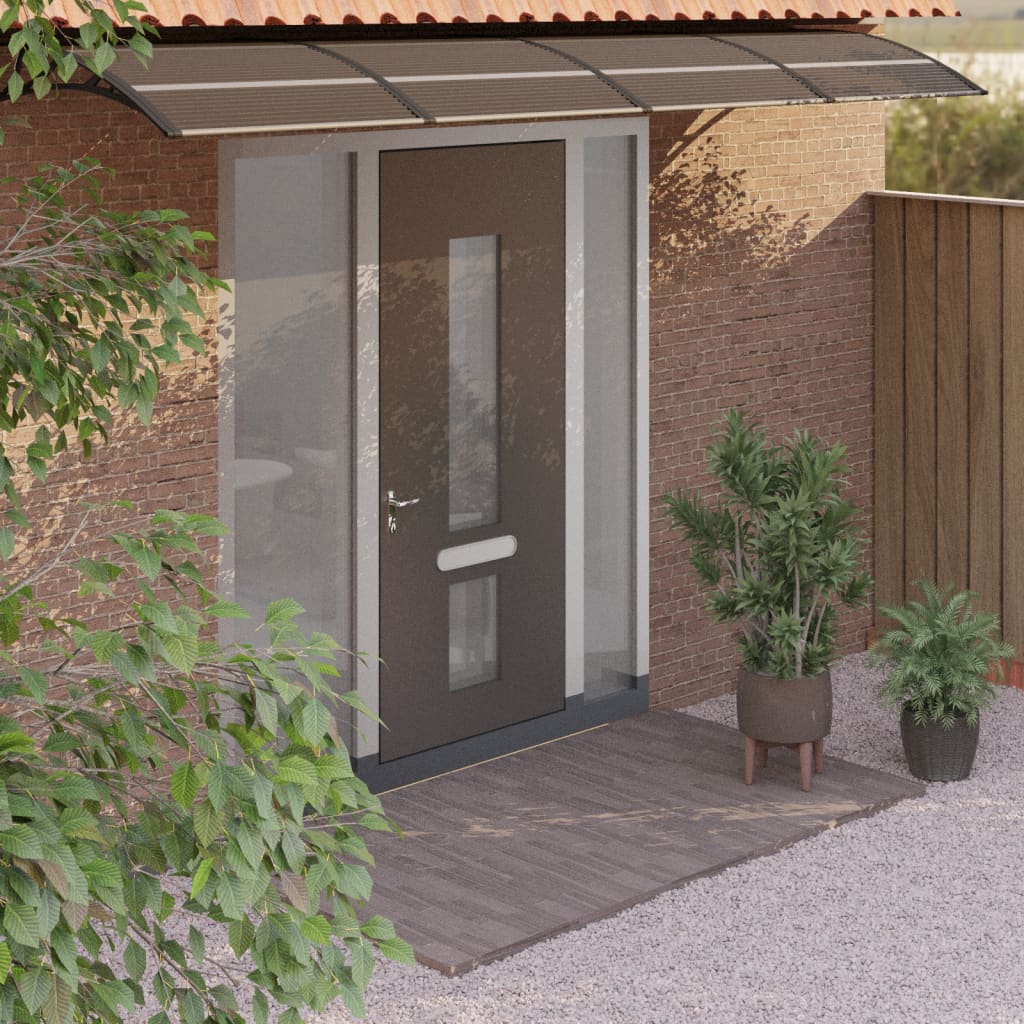 VXL8720845680329_m_en_hd_1.jpg vidaXL Vchodová strieška čierna 350x75cm polykarbonát – Obrázok 1