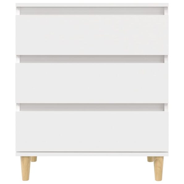 vidaXL Komoda biela 60x35x70 cm spracované drevo – Obrázok 6
