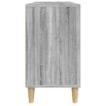 vidaXL Umývadlová skrinka sivý dub sonoma 80x33x60 cm kompozitné drevo – Obrázok 8