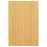 vidaXL Stolová doska 60x100x2,5 cm bambus