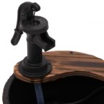 vidaXL Vodná fontána s čerpadlom 28x28x34,5 cm masívna jedľa – Obrázok 7