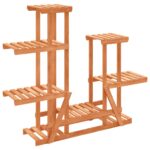 vidaXL Stojan na kvetiny 95x25x96 cm masívna jedľa – Obrázok 2