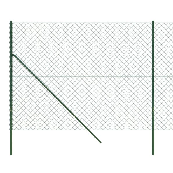 vidaXL Drôtený plot zelený 1,4x10 m – Obrázok 4