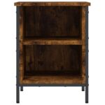 vidaXL Botník dymový dub 38x35x50 cm kompozitné drevo – Obrázok 4