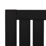 vidaXL Záhradná stolička Adirondack čierna polyratan – Obrázok 6