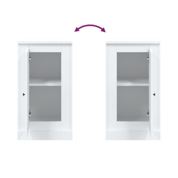 vidaXL Komoda biela 37,5x35,5x67,5 cm kompozitné drevo – Obrázok 9