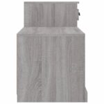 vidaXL Botník sivý dub sonoma 100x42x60 cm kompozitné drevo – Obrázok 7