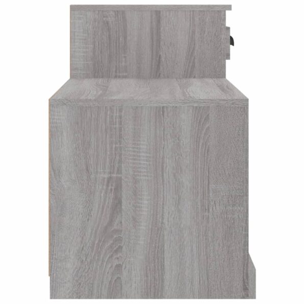 vidaXL Botník sivý dub sonoma 100x42x60 cm kompozitné drevo – Obrázok 7