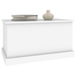 vidaXL Úložný box biely 70x40x38 cm, umelé drevo – Obrázok 4