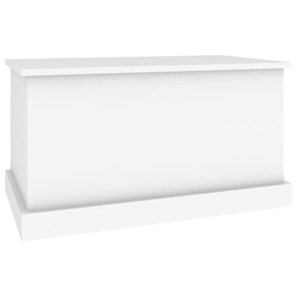 vidaXL Úložný box biely 70x40x38 cm, umelé drevo – Obrázok 5