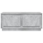 vidaXL Konferenčný stolík betónový sivý 102x50x44 cm spracované drevo – Obrázok 2