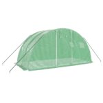 vidaXL Fóliovník s oceľovým rámom zelený 8 m² 4x2x2 m – Obrázok 3