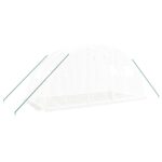 vidaXL Fóliovník s oceľovým rámom biely 8 m² 4x2x2 m – Obrázok 3