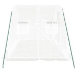 vidaXL Fóliovník s oceľovým rámom biely 8 m² 4x2x2 m – Obrázok 5