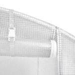 vidaXL Fóliovník s oceľovým rámom biely 8 m² 4x2x2 m – Obrázok 11