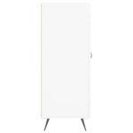 vidaXL Komoda biela 69,5x34x90 cm kompozitné drevo – Obrázok 7