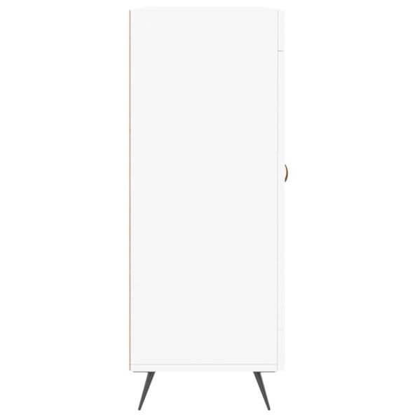 vidaXL Komoda biela 69,5x34x90 cm kompozitné drevo – Obrázok 7
