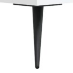 vidaXL Komoda biela 69,5x34x90 cm kompozitné drevo – Obrázok 11