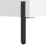 vidaXL Komoda biela 69,5x34x90 cm kompozitné drevo – Obrázok 12