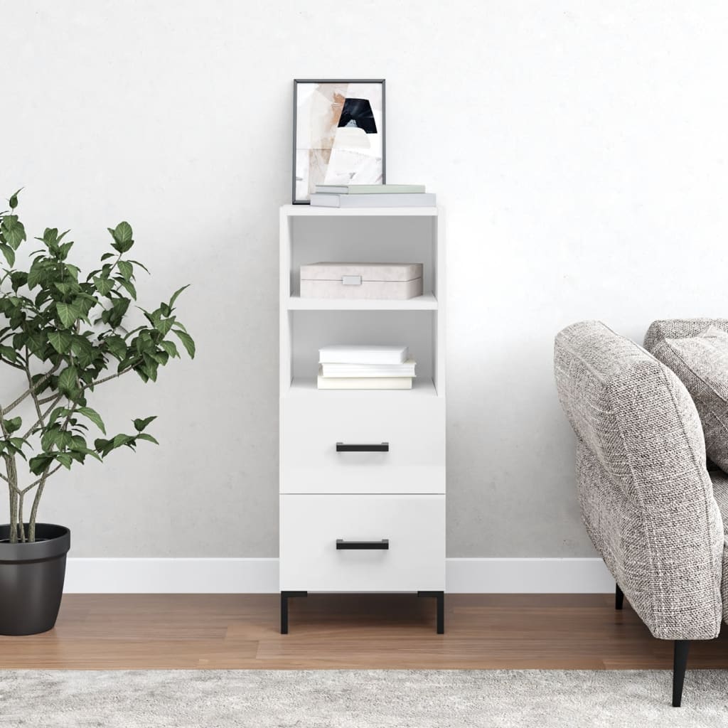 VXL8720845868413_m_en_hd_1.jpg vidaXL Komoda lesklá biela 34,5x34x90 cm spracované drevo – Obrázok 1