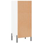 vidaXL Komoda biela 34,5x32,5x90 cm kompozitné drevo – Obrázok 6