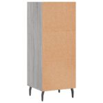 vidaXL Komoda sivý dub sonoma 34,5x32,5x90 cm kompozitné drevo – Obrázok 6